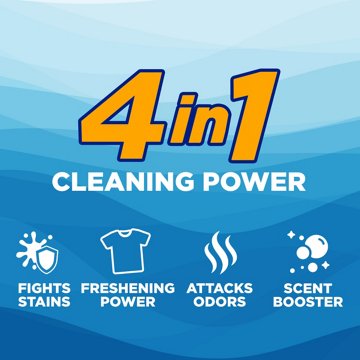 Arm & Hammer Powerfully Clean HE Liquid Laundry Detergent, 110 Loads - Clean Burst
