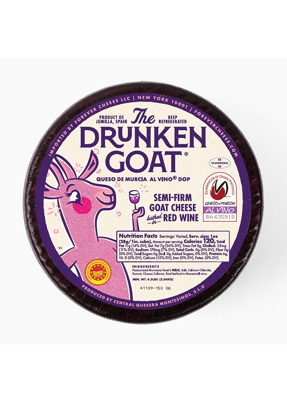 Forever Cheese The Drunken Goat Cheese; image 3 of 3