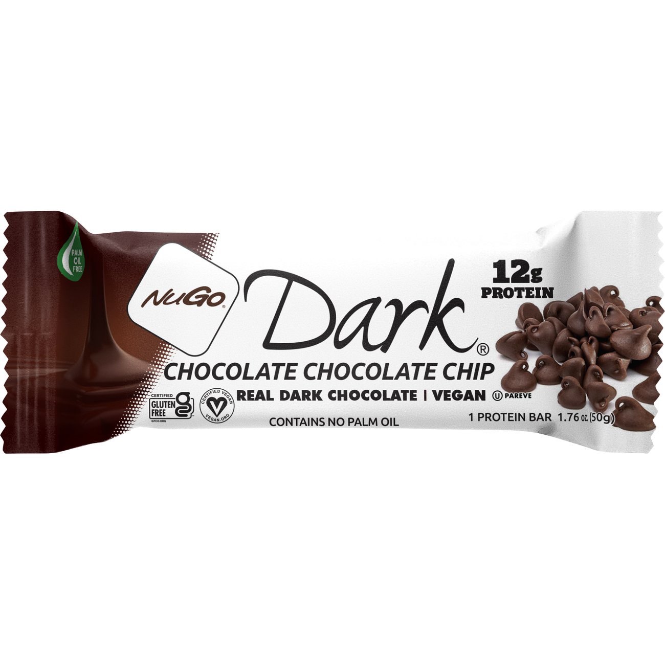 NuGo 12g Protein Bar Dark Chocolate Chip Shop Granola & snack bars