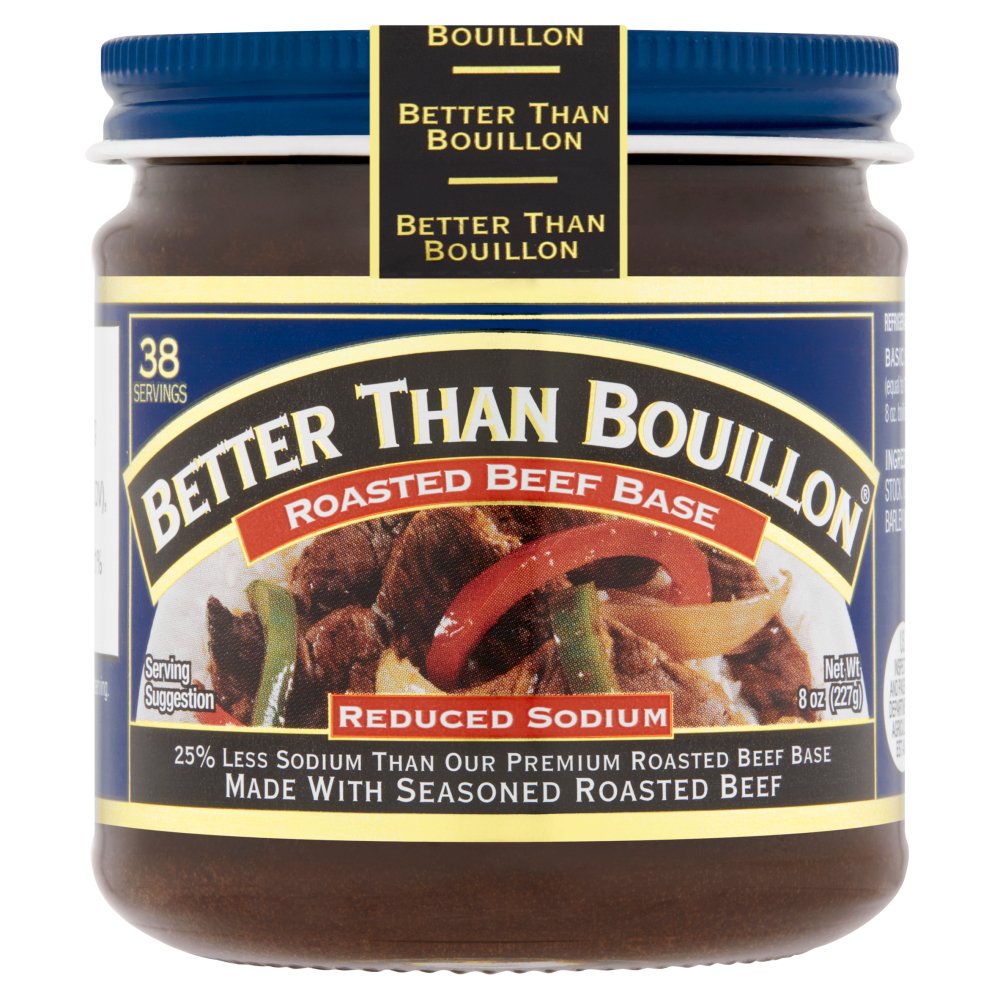 BETTER THAN BOUILLON Reduced Sodium Roasted Beef Base Shop Broth