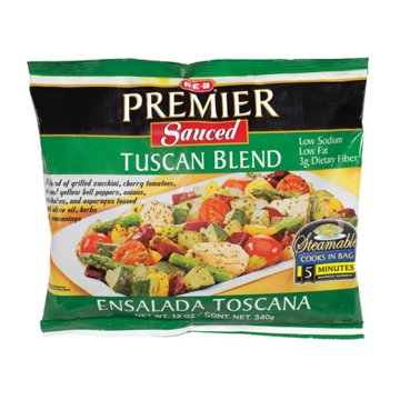 H-E-B Frozen Steamable Tuscan Vegetable Blend, 12 oz