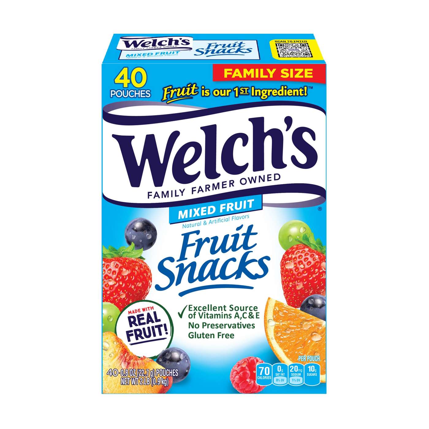 Welch's Mixed Fruit Snacks - Family Size; image 1 of 3