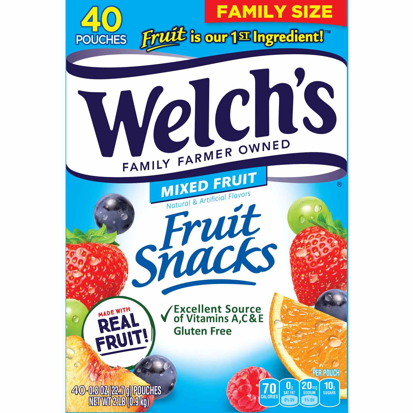 Welch's Mixed Fruit Snacks - Family Size; image 3 of 3
