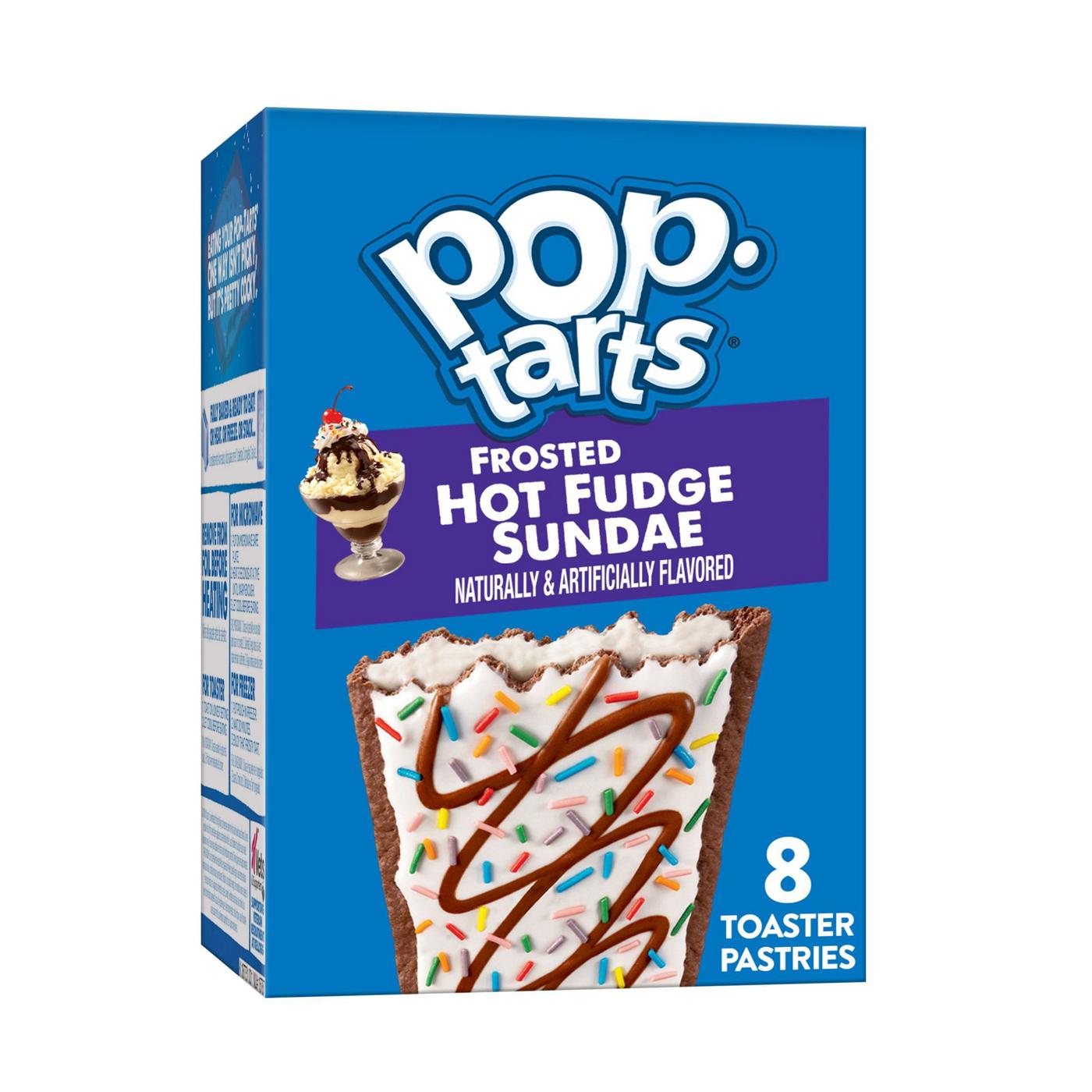 Pop-Tarts Frosted Hot Fudge Sundae Toaster Pastries; image 1 of 7