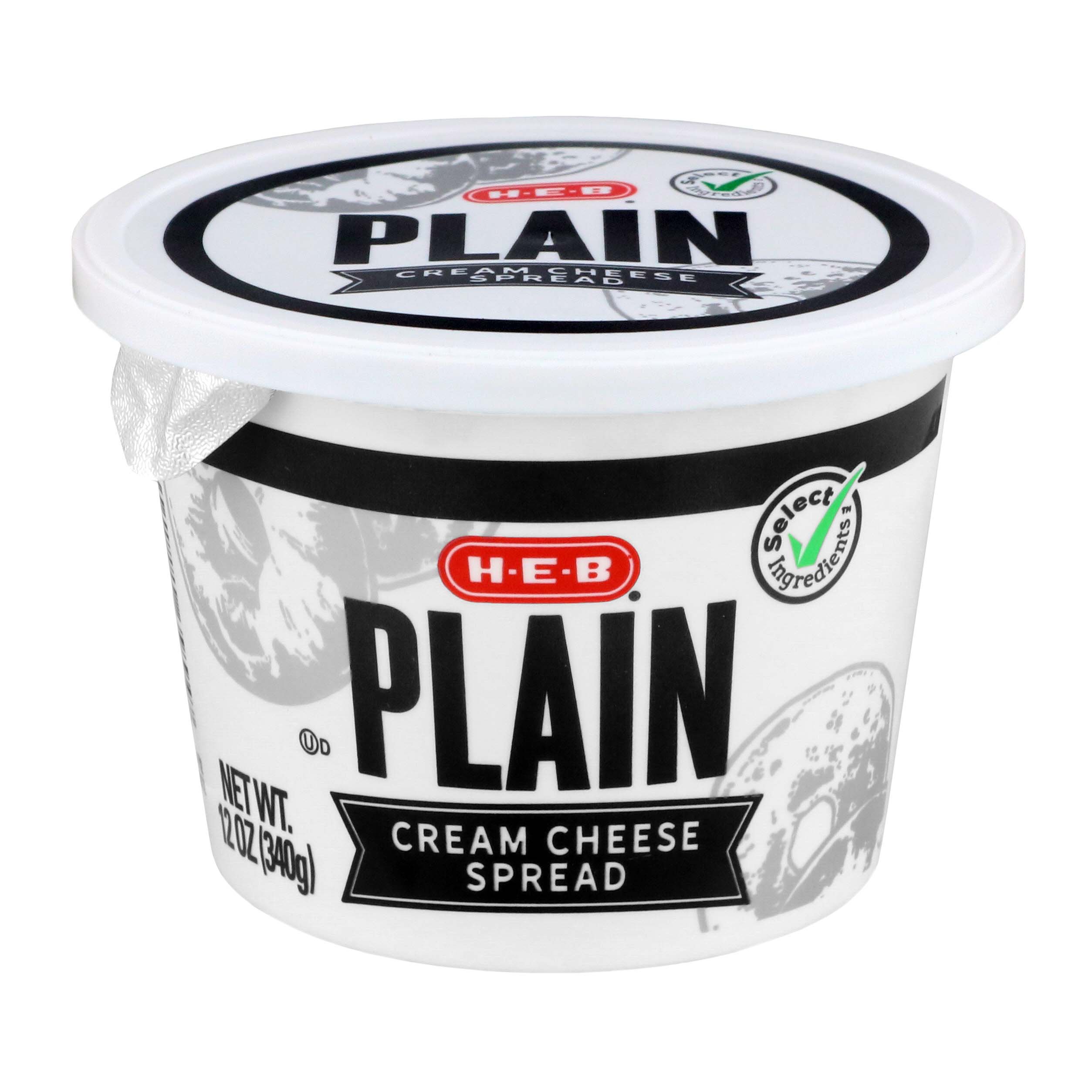 HEB Regular Cream Cheese Spread Shop Cheese at HEB