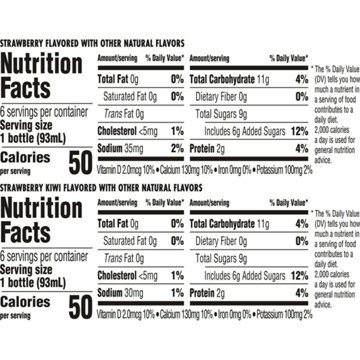 Danimals Smoothies 12 pk Bottles - Strawberry & Strawberry Kiwi, 3.1 oz