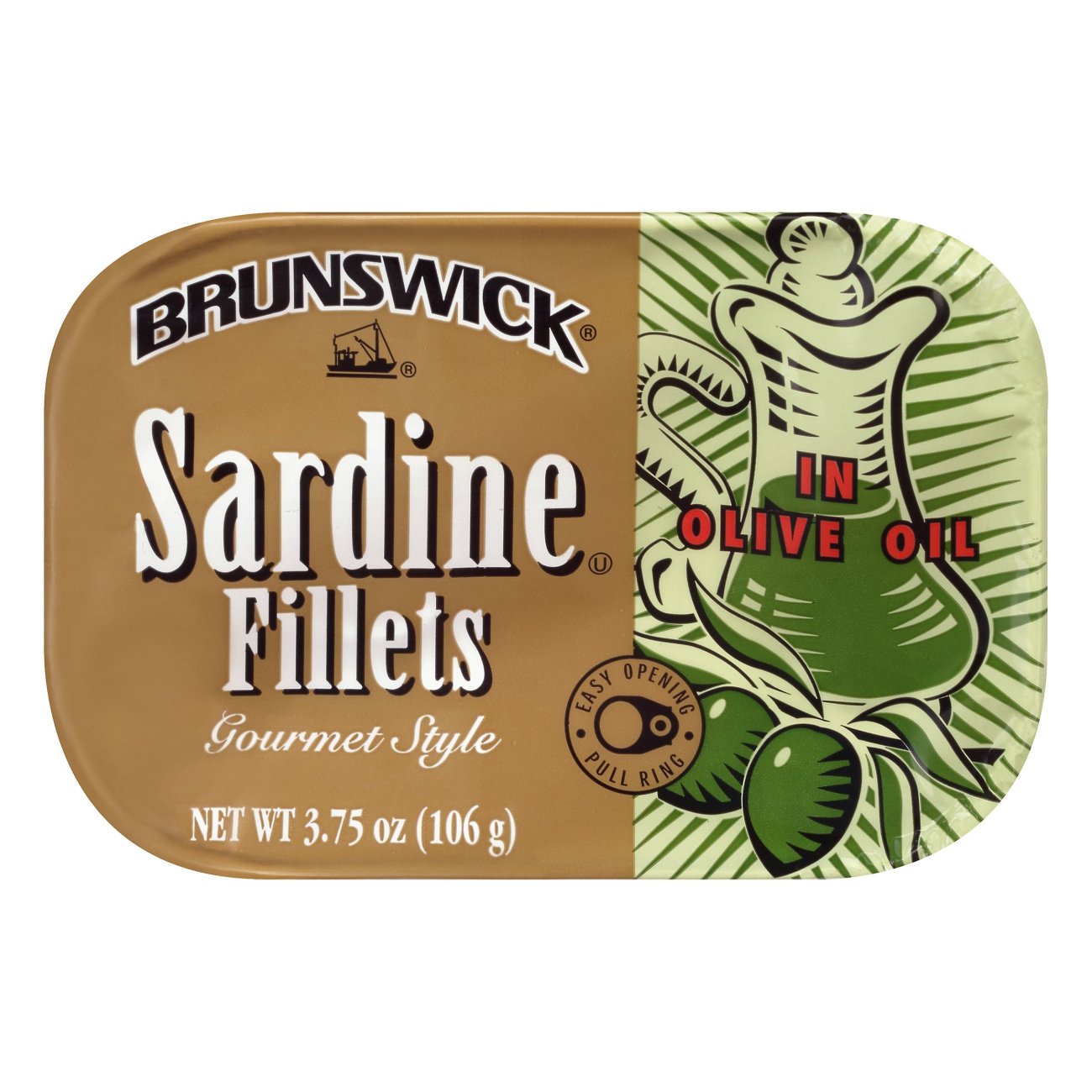 Brunswick Sardines in Olive Oil Shop Seafood at HEB