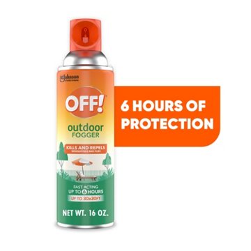 OFF! Outdoor Insect Fogger, 16 oz