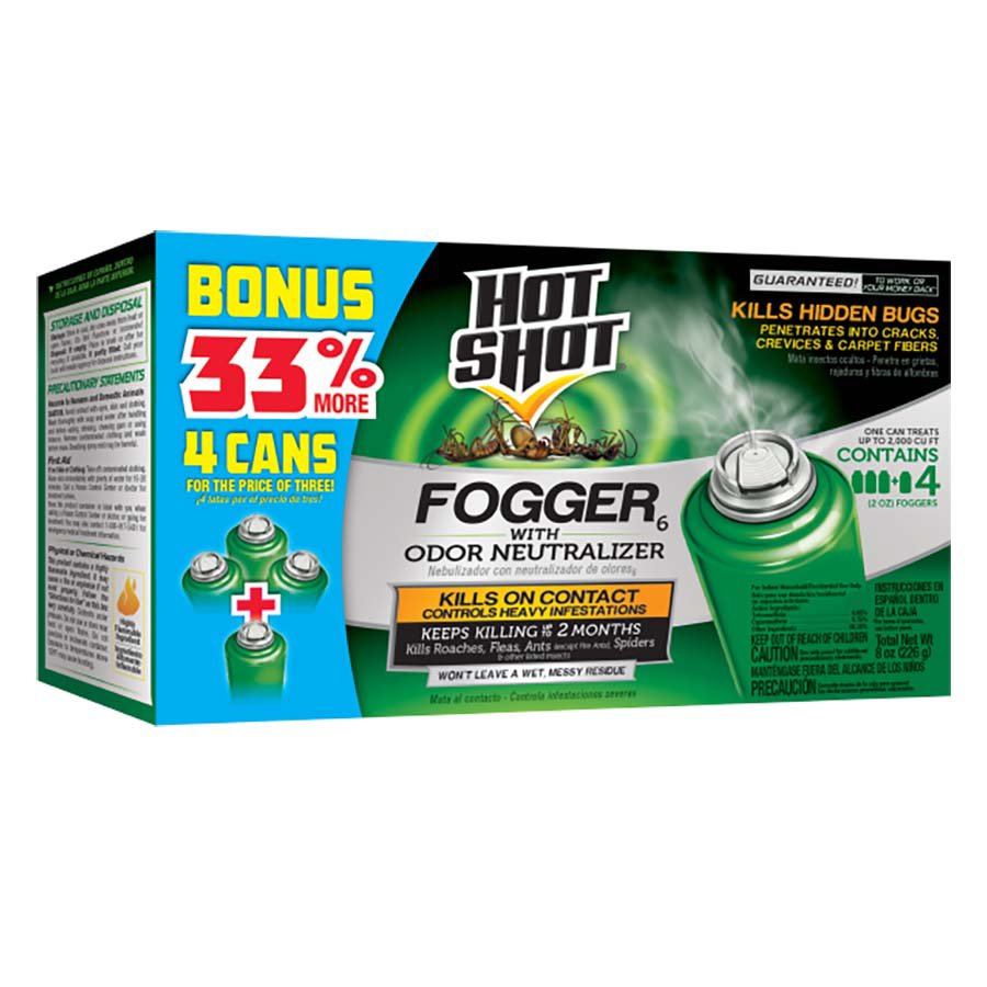 Hot Shot Fogger6 With Odor Neutralizer Shop Insect Killers At H E B