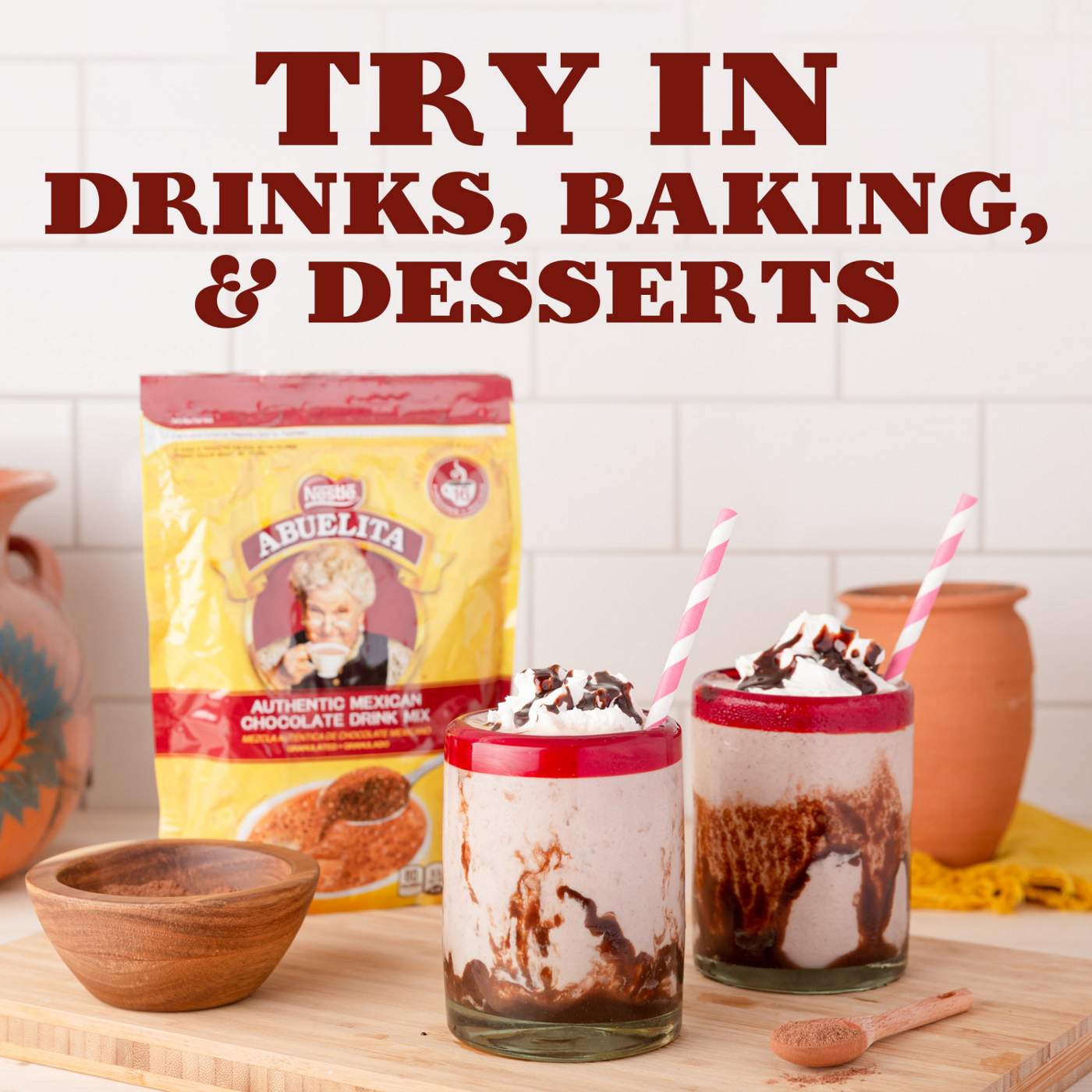 Nestle Abuelita Authentic Mexican Hot Chocolate Drink Mix Bar Shop