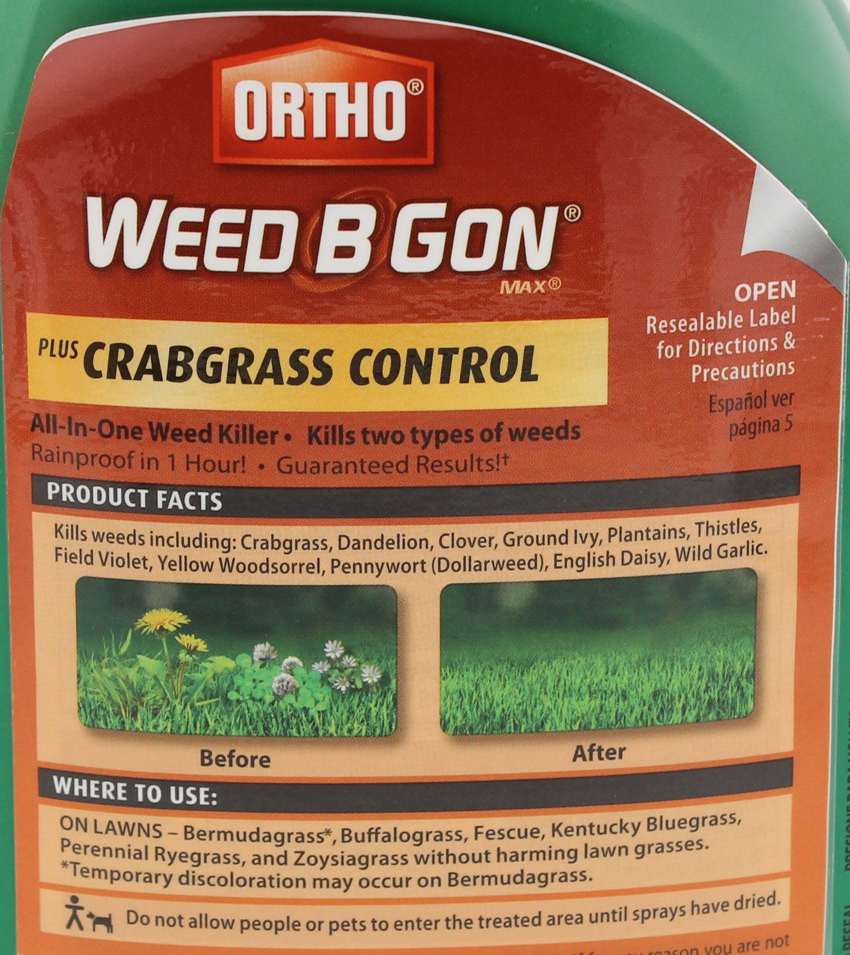 Ortho Weed B Gon Max Plus Crabgrass Control - Shop Weed Killer ...