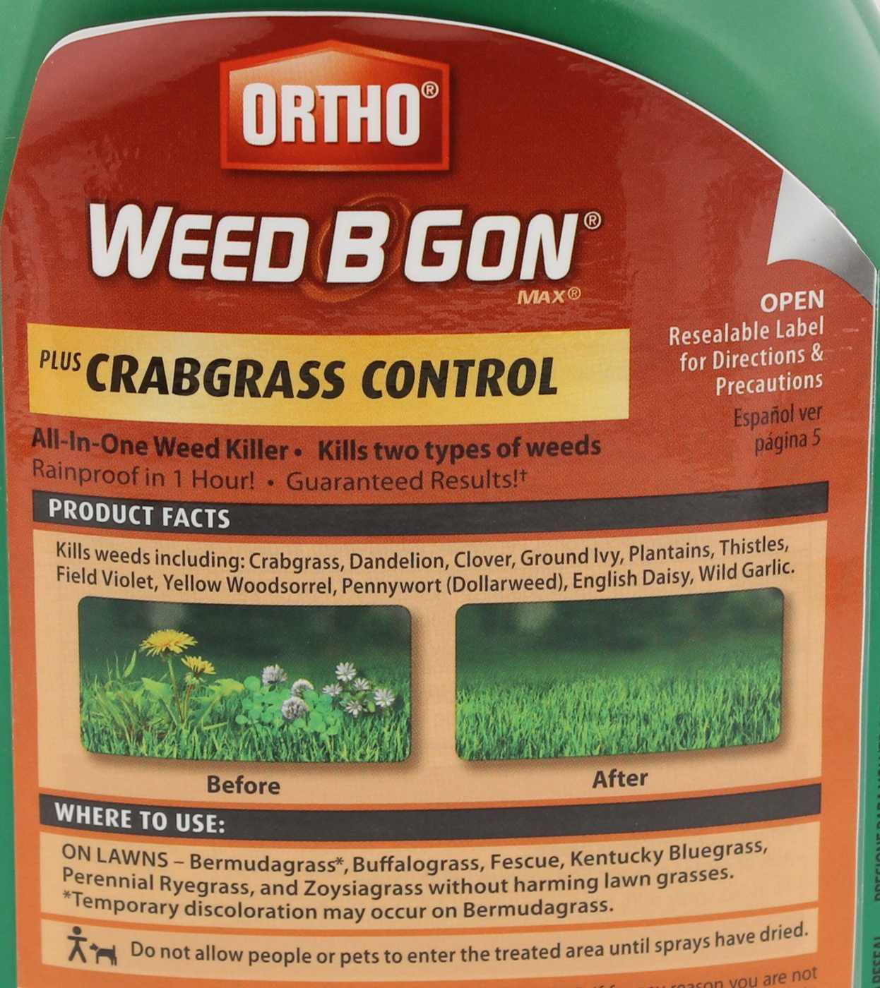 Ortho Weed B Gon Max Plus Crabgrass Control; image 2 of 2