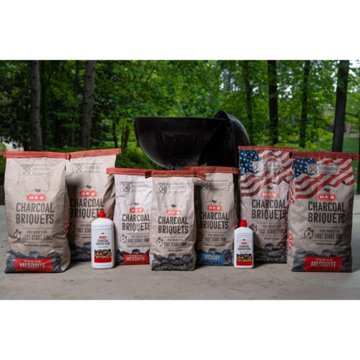 H-E-B Hickory Charcoal Briquets, 8 lb