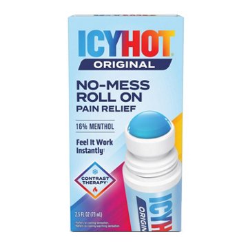 Icy Hot Medicated Max Strength No-Mess Applicator, 2.5 oz