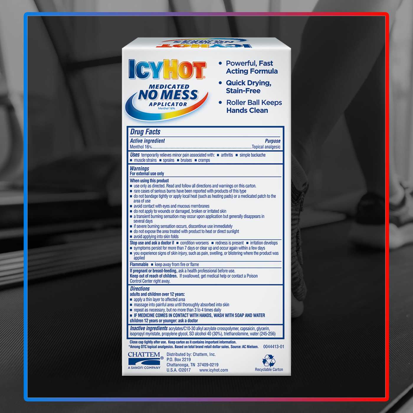 Icy Hot Medicated Max Strength No-Mess Applicator; image 4 of 6