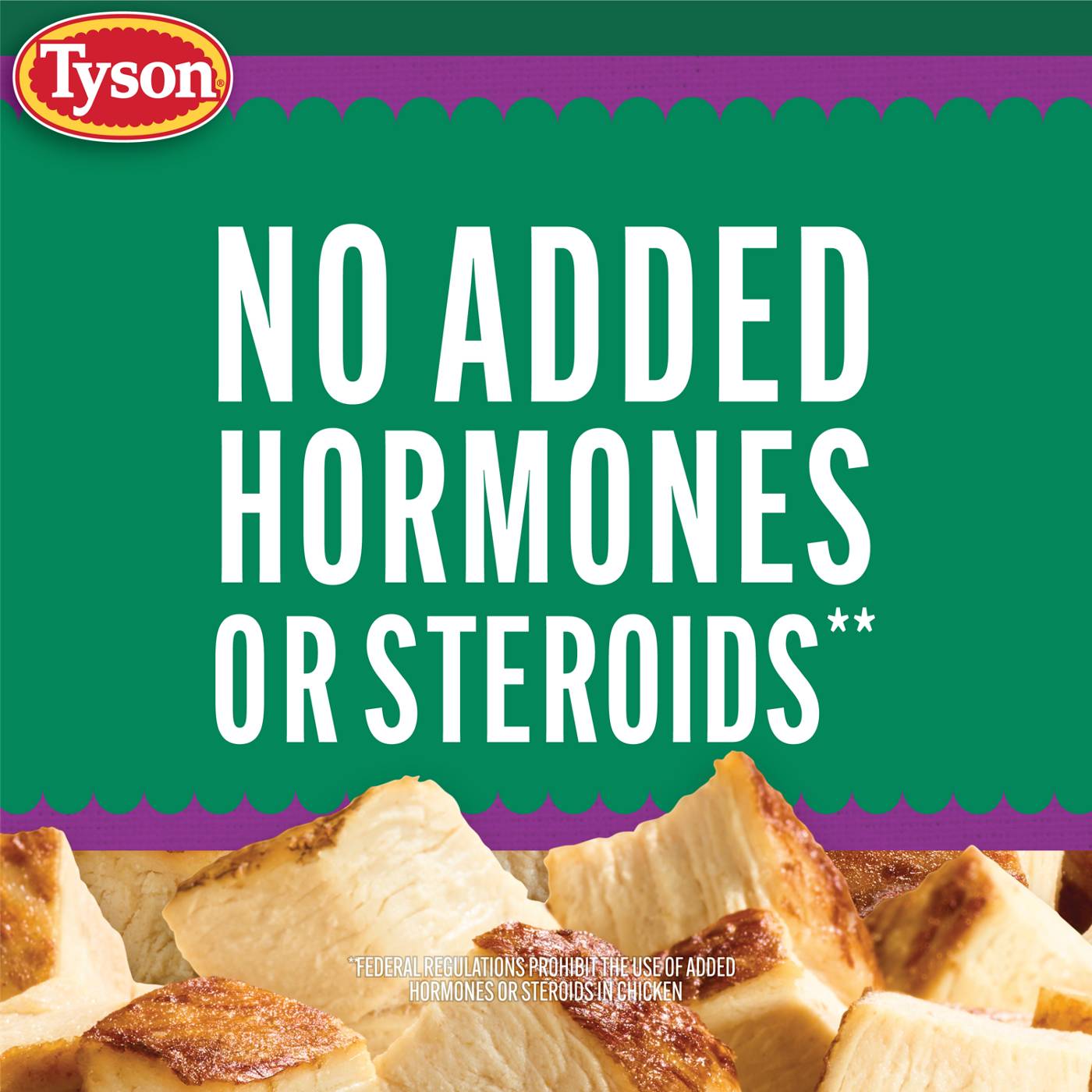 Tyson Frozen Oven Roasted Diced Chicken Breast; image 4 of 7