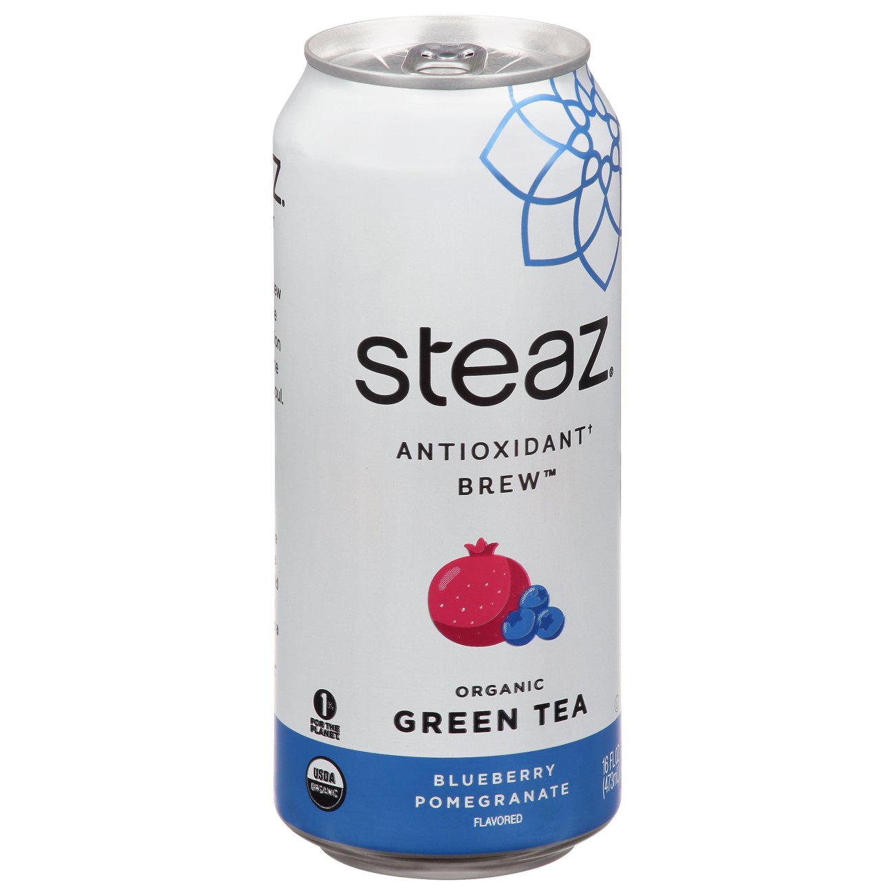Steaz Iced Teaz 100% Natural Blueberry Pomegranate Acai Green Tea ...