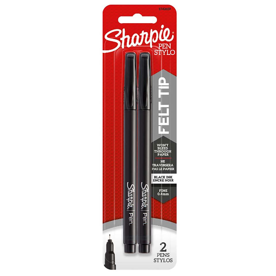 Scribble Stuff Felt Tip Pens - Assorted Ink - Shop Markers at H-E-B