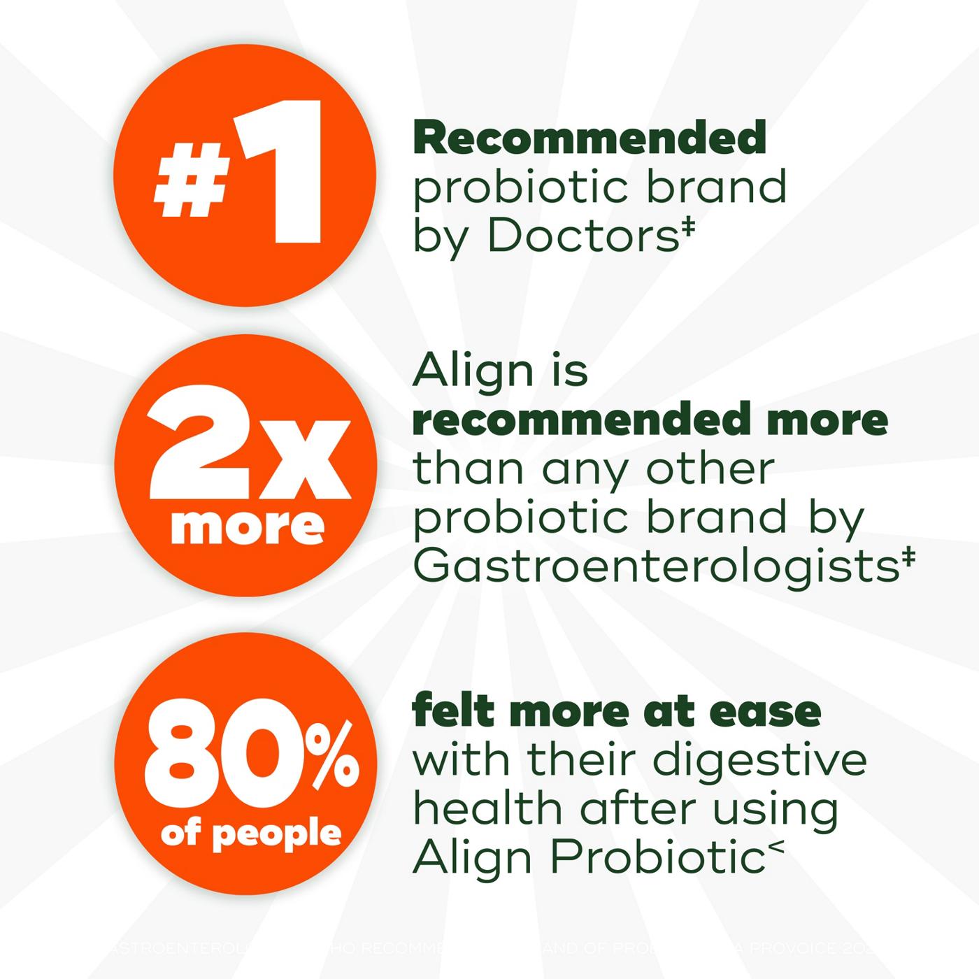 Align Probiotic Digestive Supplement Capsules; image 4 of 8