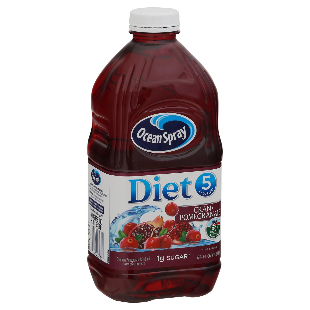 Ocean Spray Diet CranPomegranate Juice Drink Shop Juice at HEB