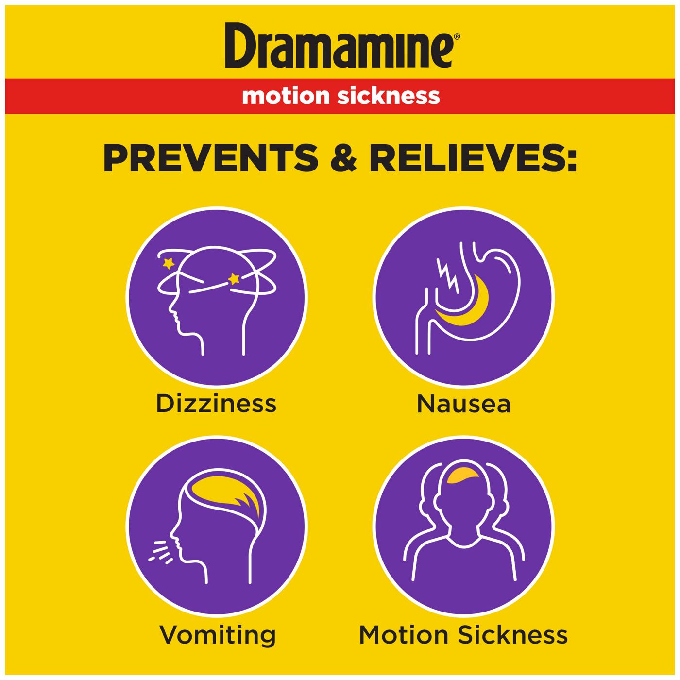 Dramamine All Day Less Drowsy Motion Sickness Relief; image 4 of 5