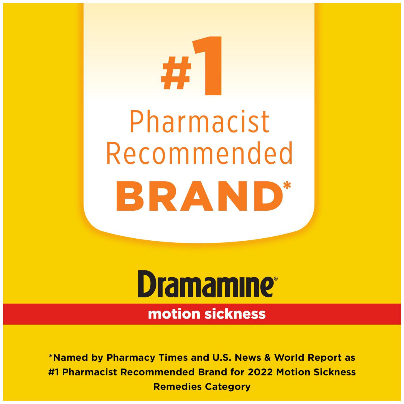 Dramamine All Day Less Drowsy Motion Sickness Relief; image 5 of 5