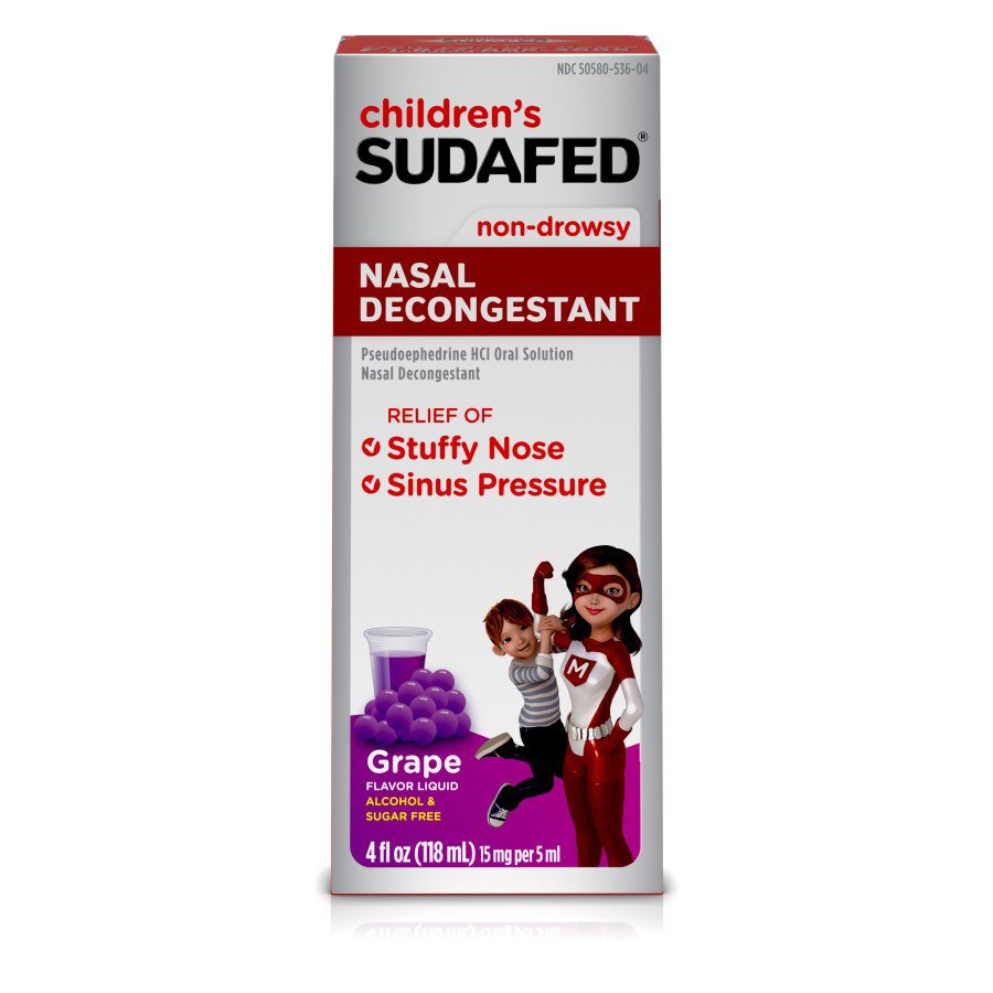 Sudafed Children's Nasal Decongestant Oral Solution Shop Sinus