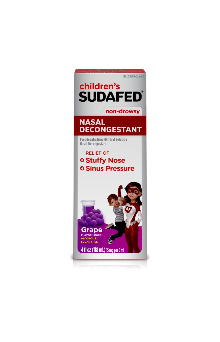 Children's Sudafed Children's Sudafed Nasal Decongestant; image 1 of 6