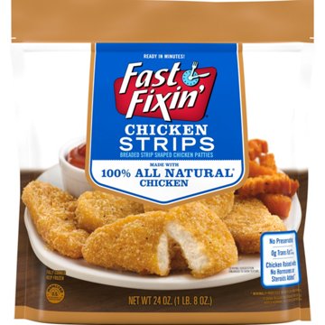 Fast Fixin' Frozen Chicken Breast Strips