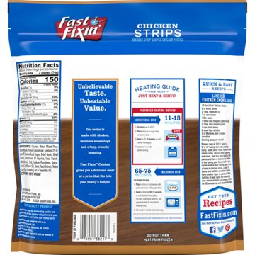 Fast Fixin' Frozen Chicken Breast Strips
