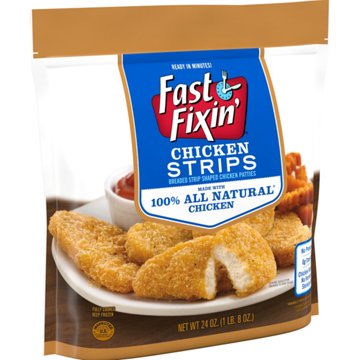 Fast Fixin' Frozen Chicken Breast Strips