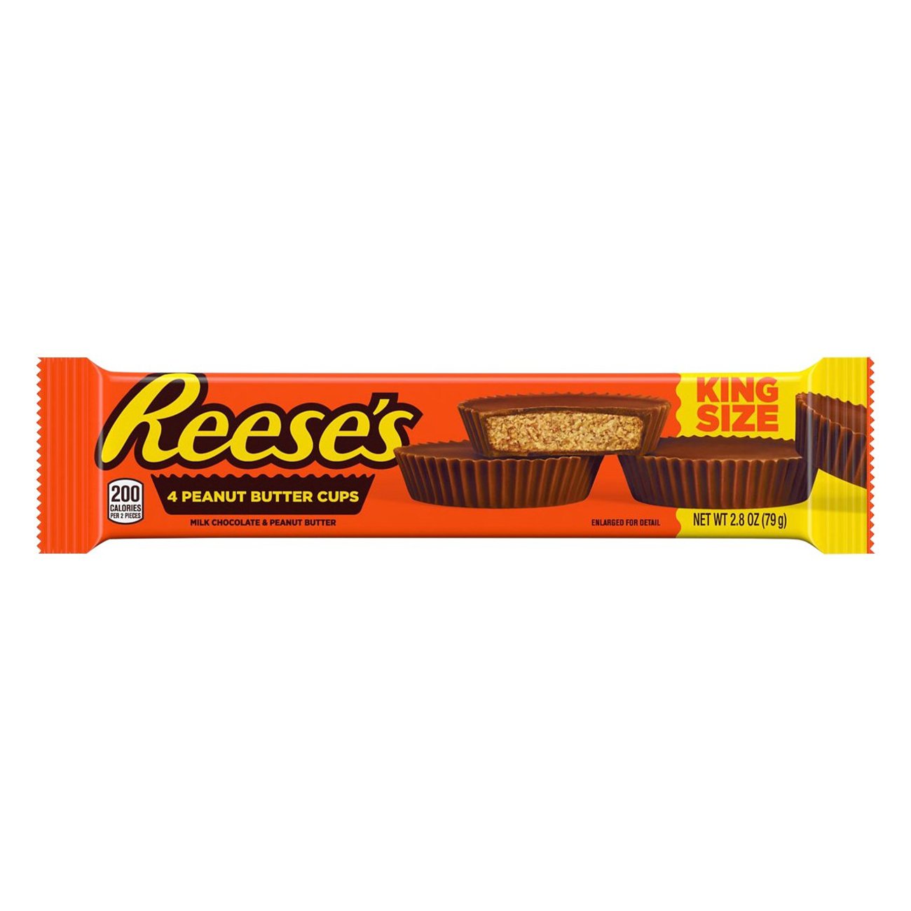 How much sugar is in one reeses peanut butter cup Reese S King Size Peanut Butter Cups Shop Candy At H E B