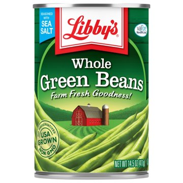 Libby's Whole Green Beans, 14.5 oz