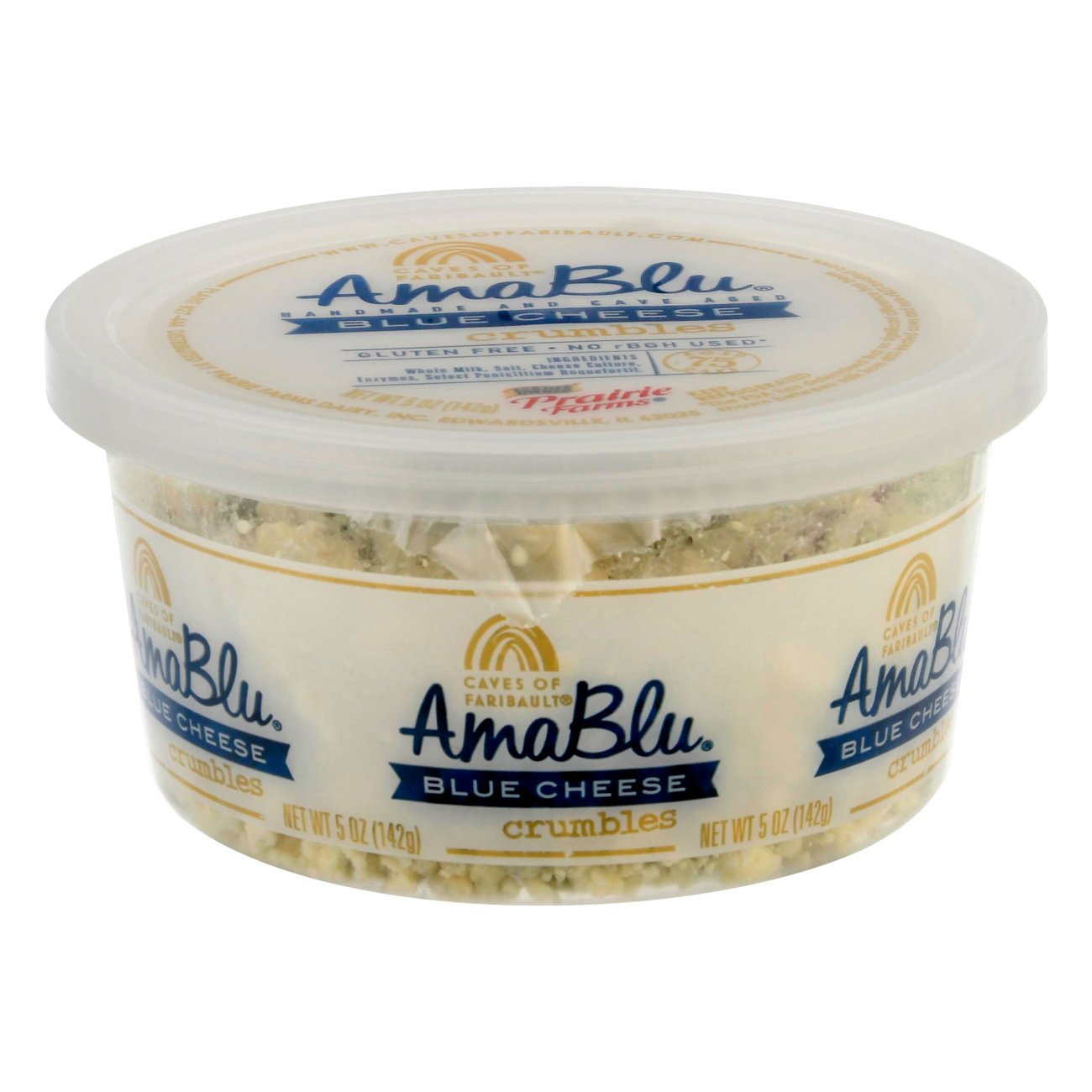 Caves of Faribault Amablu Blue Cheese Crumbles Shop Cheese at HEB