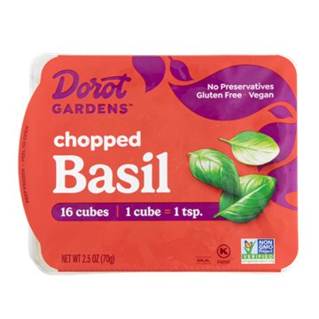 Dorot Gardens Chopped Basil Cubes, 16 ct