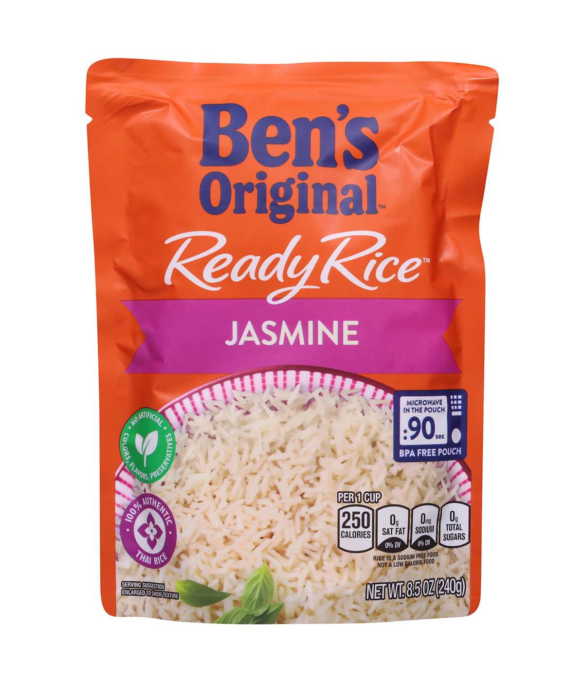 Ben's Original Ready Rice Jasmine Rice; image 1 of 2