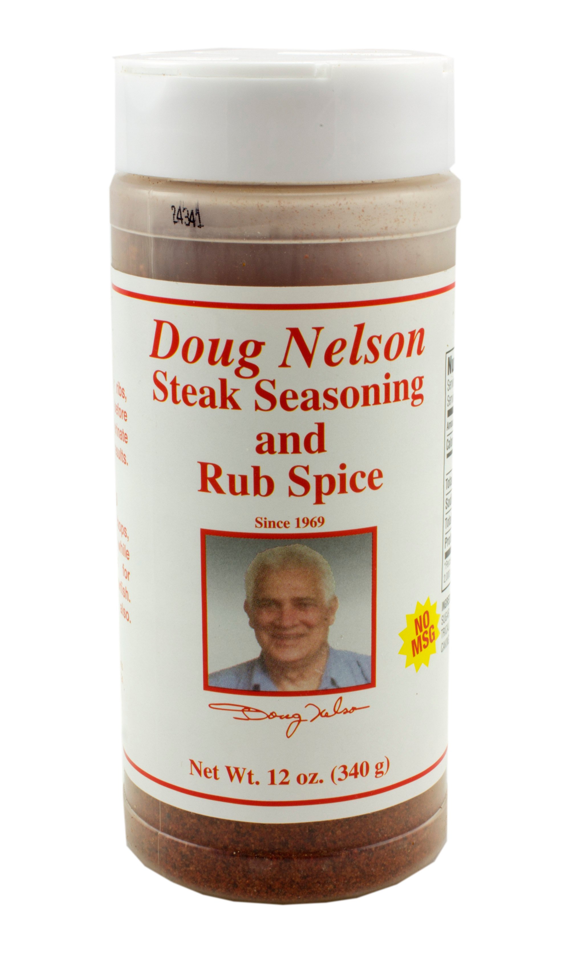 Doug Nelson's Seasonings Steak Seasoning and Rub Spice - Shop Spice ...