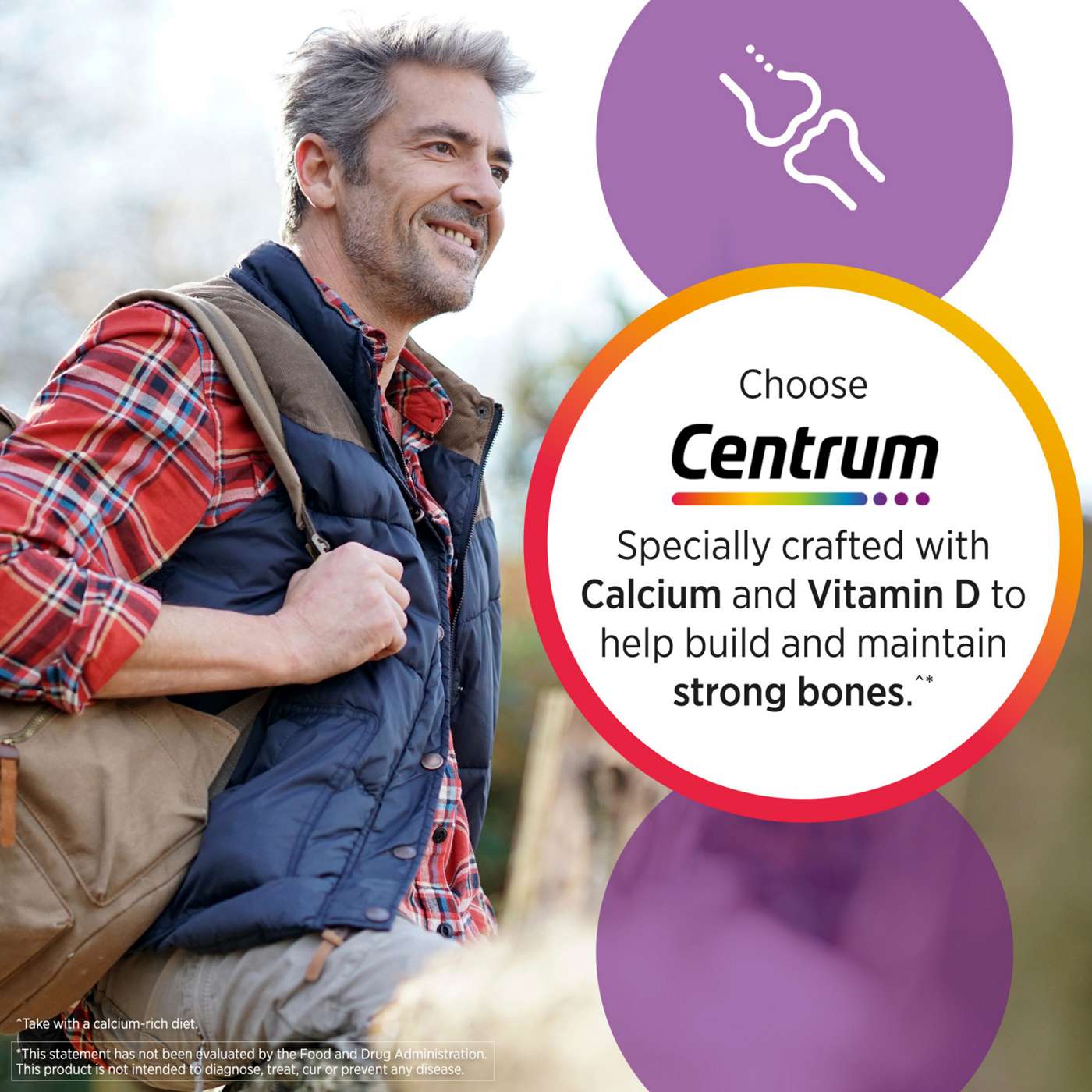 Centrum Silver Adults 50+ Multivitamin/Multimineral Supplement Tablets; image 5 of 8