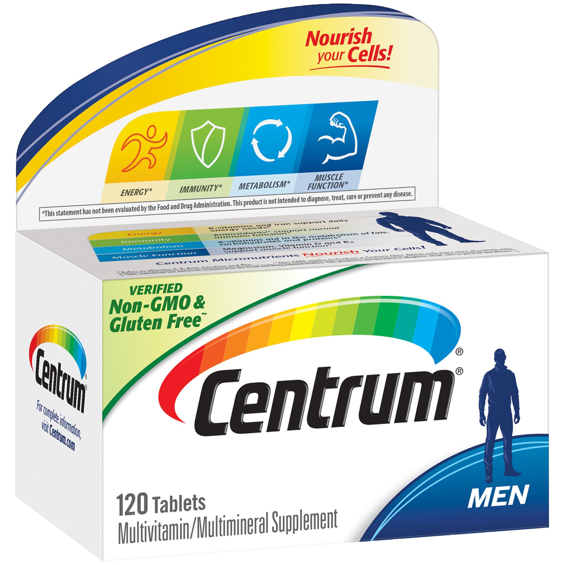 Centrum Multivitamin/Multimineral Supplement Personalized For Men ...