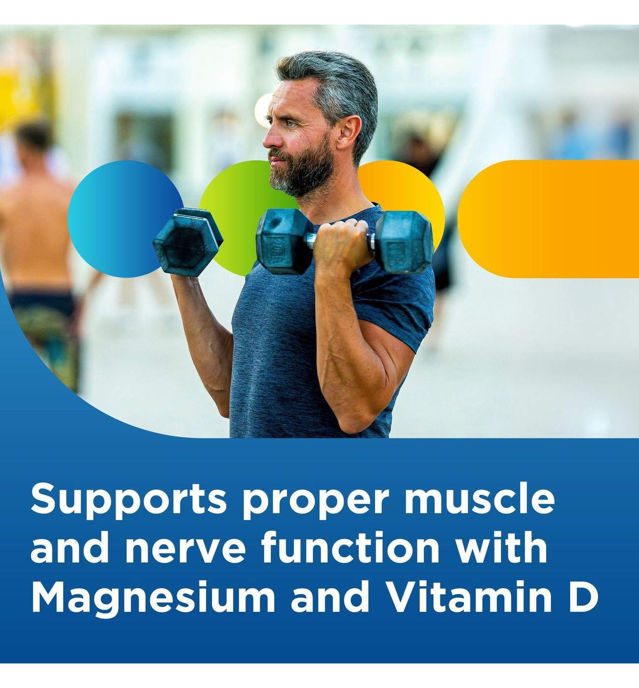 Centrum Multivitamin for Men, Multivitamin/Multimineral Supplement with Vitamin D3, B Vitamins and Antioxidants, Gluten Free, Non-GMO Ingredients; image 6 of 13