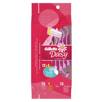 Gillette Daisy Classic Disposable Razors, 13 ct