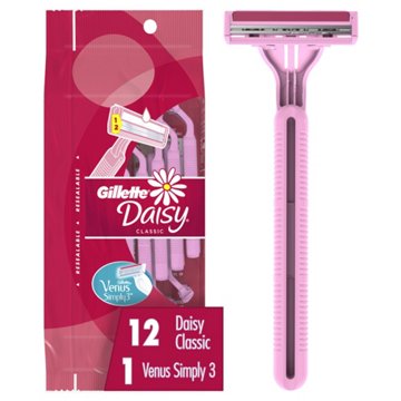 Gillette Daisy Classic Disposable Razors, 13 ct