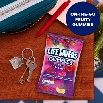 Life Savers Wild Berries Gummy Candy, 7 oz