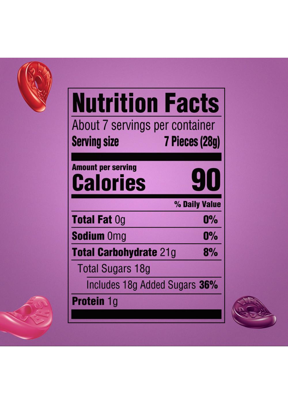 Life Savers Wild Berries Gummy Candy; image 9 of 10