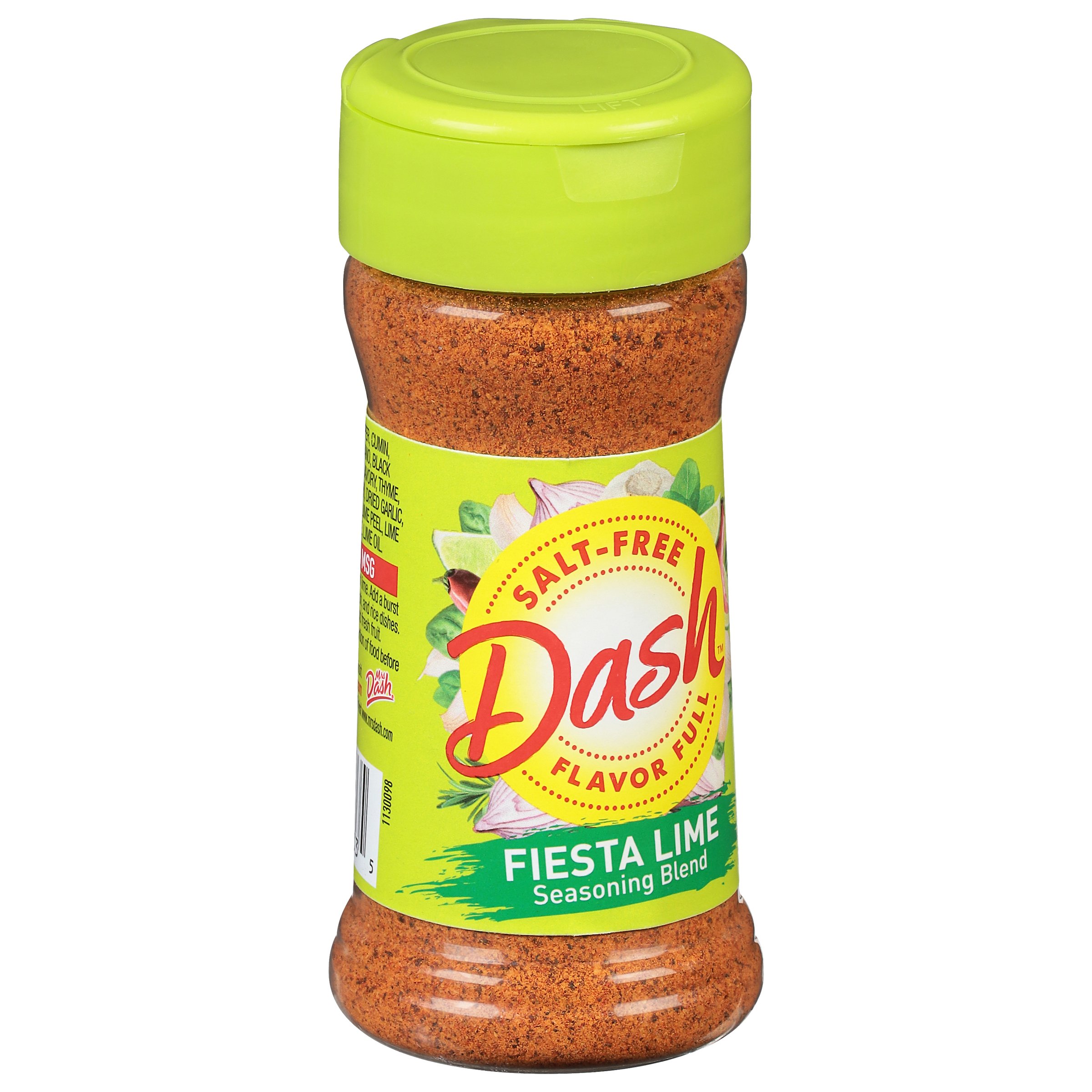 Salt Free Seasonings, Mrs Dash Fiesta Lime - Dash