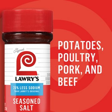 Lawry's 25% Less Sodium Seasoned Salt