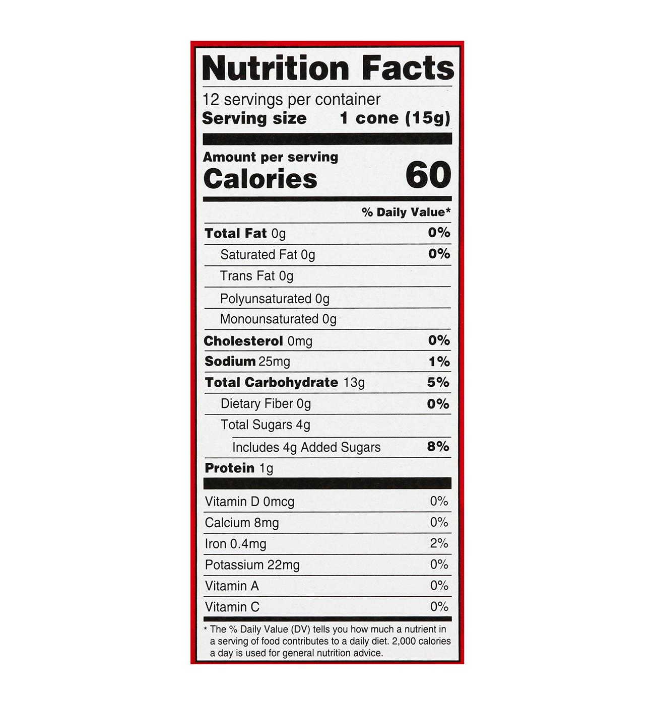 Joy Sugar Cones; image 2 of 4