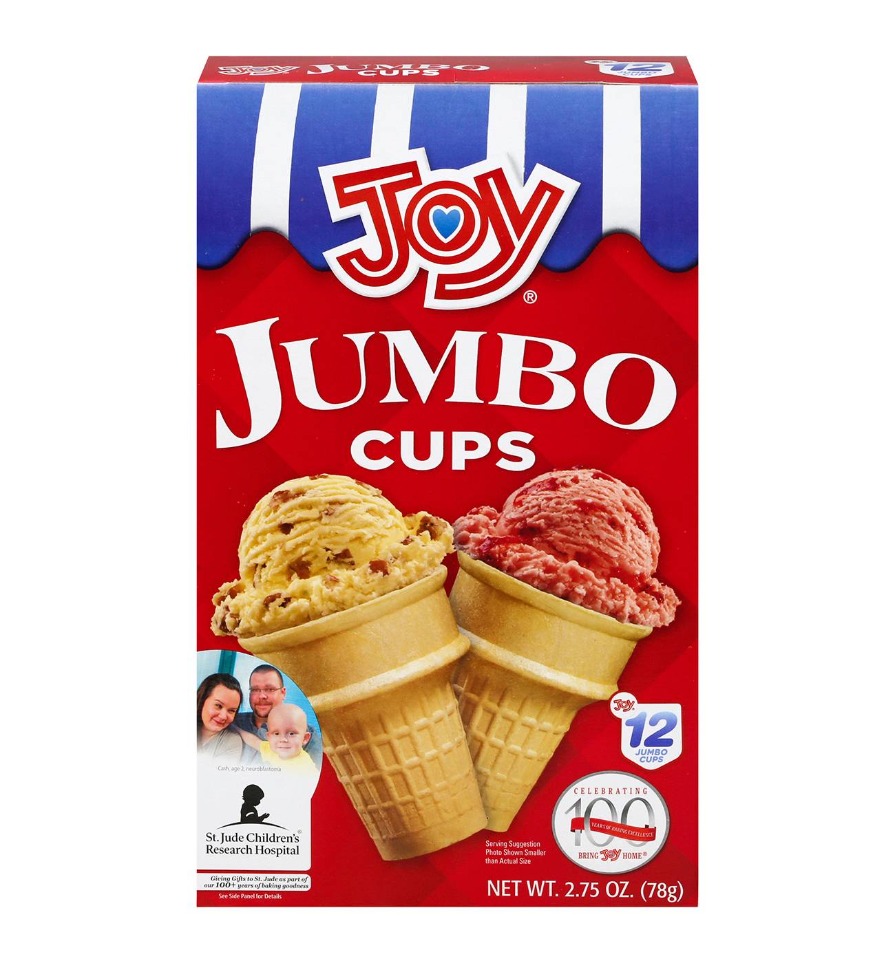 Joy Jumbo Cake Cones; image 1 of 5