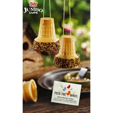 Joy Jumbo Cake Cones, 12 ct