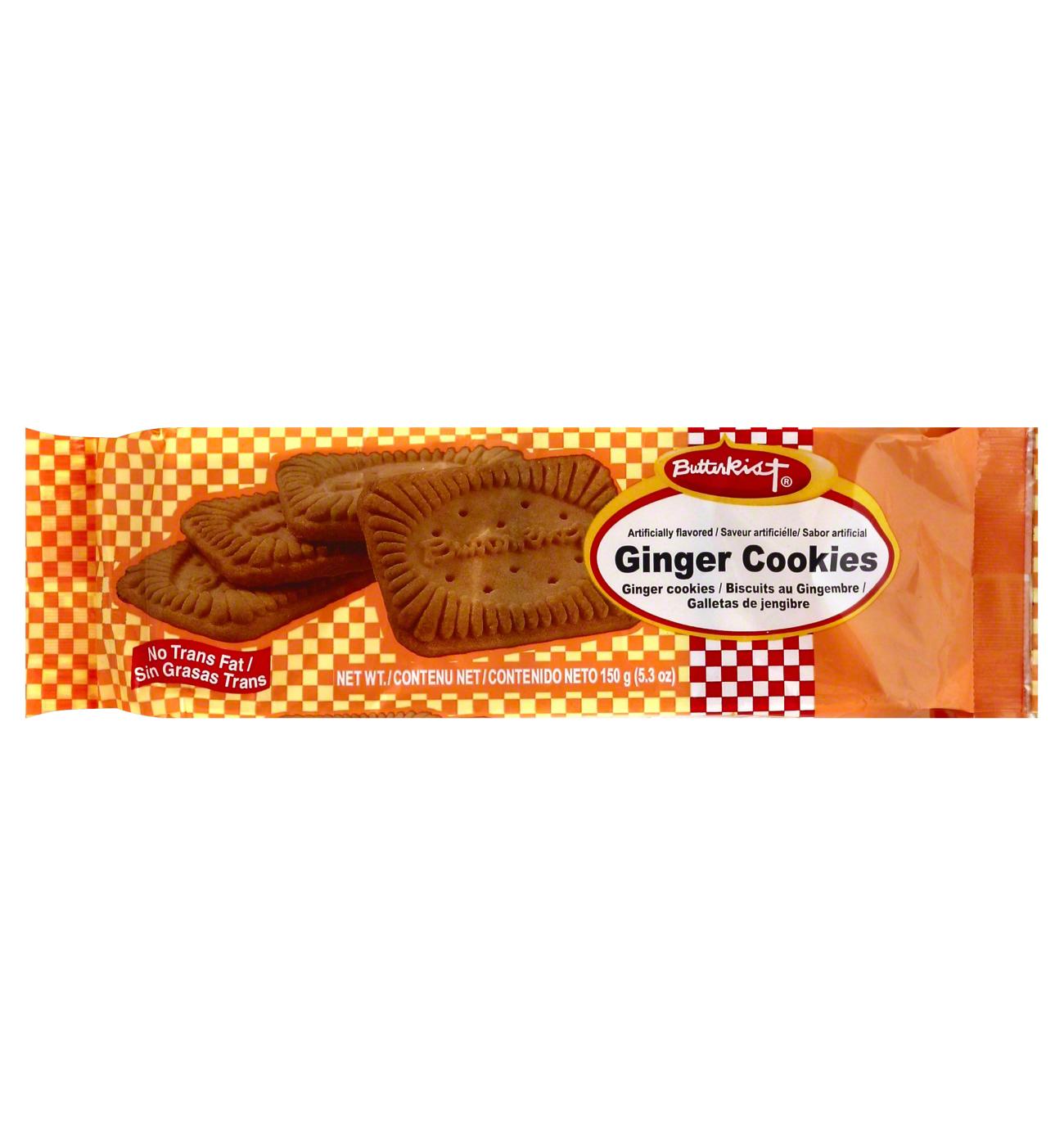 Butterkist Ginger Cookies; image 1 of 2